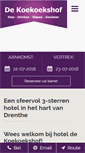 Mobile Screenshot of koekoekshof.nl